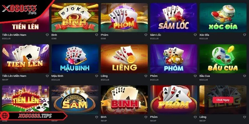 Game bài nhà cái Xoso333 - Lựa chọn hàng đầu của cược thủ 1 Game bài nhà cái Xoso333 đã và đang khẳng định vị thế của mình